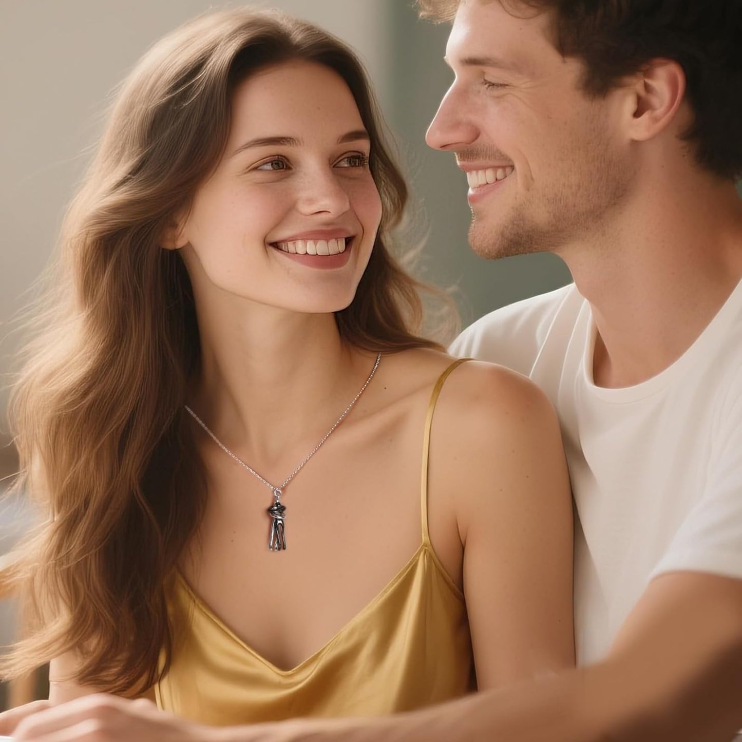 TWO™-ciondolo a forma di abbraccio